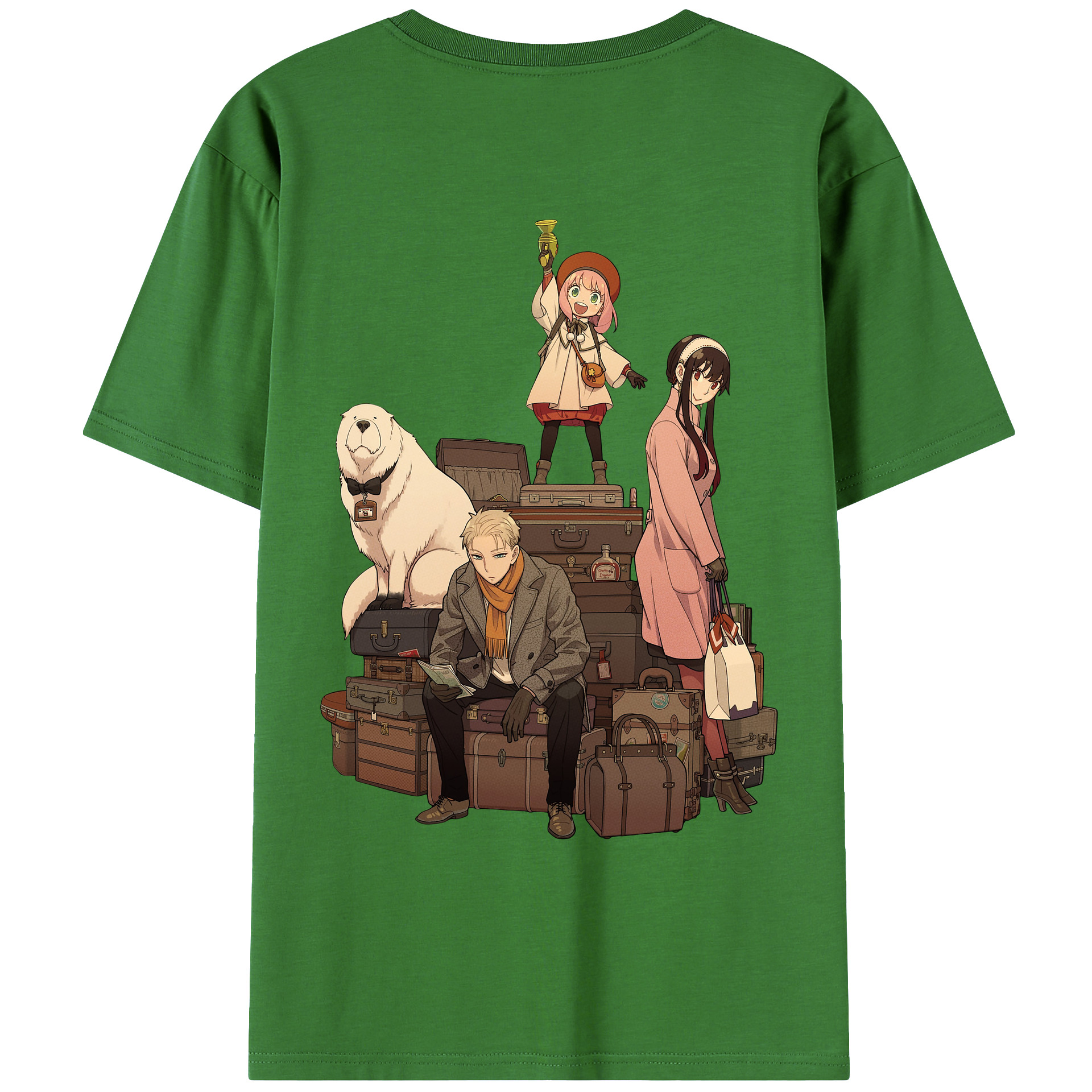 （画像用） SPY×FAMILY间谍家家酒 レディース半袖Tシャツ(バックプリント)